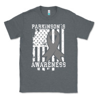 Charcoal Heather Parkinson's Disease Awareness T  Gift for PD Patients Classic Tee - trangStudio