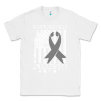 White Parkinson's Disease Awareness T  Gift for PD Patients Classic Tee - trangStudio