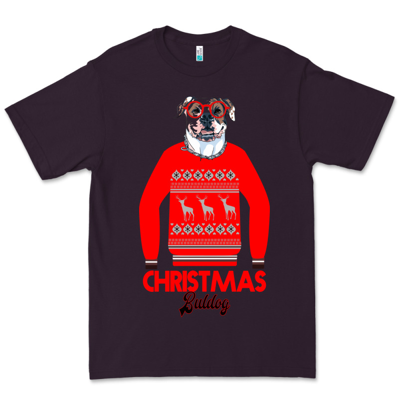 Christmas Buldog Premium Tee by Bettercallsaul | Teevron