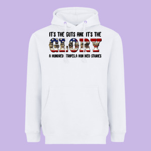 Veteran Glory Heavyweight Hoodie Designed By Barkaloodesign