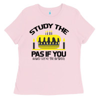 Bubblegum Pink Study the past if you would define the future shi Ladies Tee - Bettercallsaul