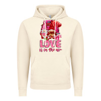 Vintage Artic Love is in the air with gnomies Valentine's Day Vintage Hoodie - HowdyJamesFarm