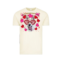 Vintage Arctic valentine's day  white shepherd Vintage Tee - RanaPortraitStore
