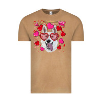 Valentine's Day  White Shepherd Vintage Tee | Teevron