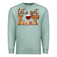 Seafoam let's get lit candles Premium Sweatshirt - BarkalooDesign