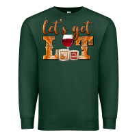 Sports Green let's get lit candles Premium Sweatshirt - BarkalooDesign