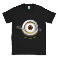 Black Carl Side Smile Classic Tee - trangStudio
