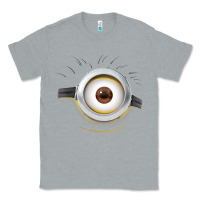 Heather Grey Carl Side Smile Classic Tee - trangStudio