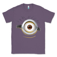 Lavender Carl Side Smile Classic Tee - trangStudio
