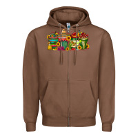 Chestnut mexico drink Zipper Hoodie - RacoonDesign