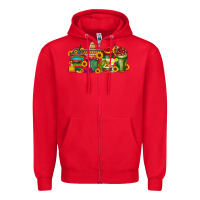 Red mexico drink Zipper Hoodie - RacoonDesign