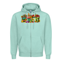 Seafoam mexico drink Zipper Hoodie - RacoonDesign