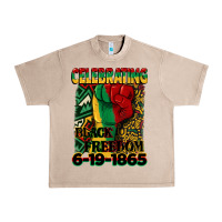 French Oak celebrating black freedom 6 19 1865 juneteenth Urban Heavy Tee - CowGirlArtShop