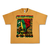 Peanut Butter celebrating black freedom 6 19 1865 juneteenth Urban Heavy Tee - CowGirlArtShop