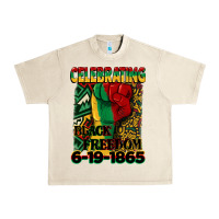 Sandshell celebrating black freedom 6 19 1865 juneteenth Urban Heavy Tee - CowGirlArtShop