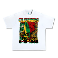 White celebrating black freedom 6 19 1865 juneteenth Urban Heavy Tee - CowGirlArtShop