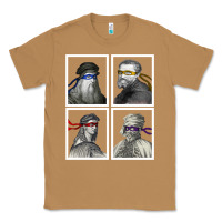 Toasted Coconut Ninja Artists Leonardo Donatello Raphael Michelangelo Parody Renaissan Classic Tee - trangStudio