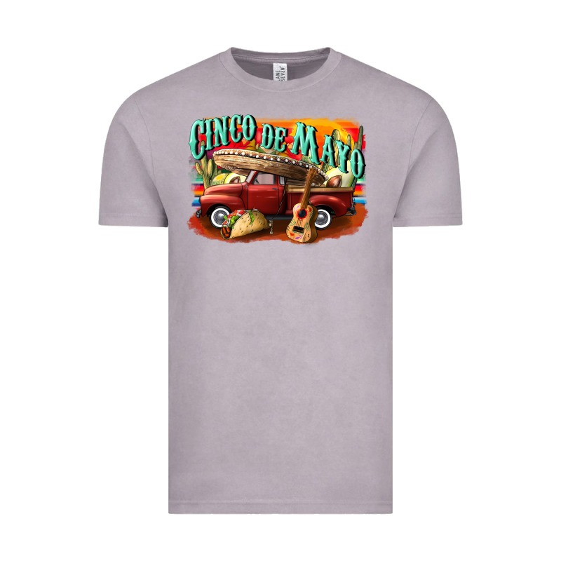 Cinco De Mayo Truck Vintage Tee by CowGirlArtShop | Teevron