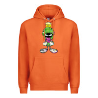 Carrot Marvin The Martian Glitch Premium Hoodie - trangStudio