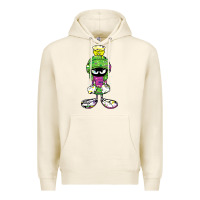 Tofu Marvin The Martian Glitch Premium Hoodie - trangStudio