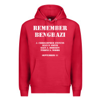 Cardinal Remember Benghazi Patriotic For US Veteran Gift Premium Hoodie - trangStudio