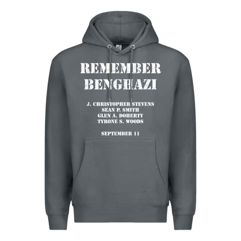Remember Benghazi Patriotic For Us Veteran Gift Premium Hoodie by trangStudio | Teevron