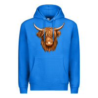 True Royal long haired cow Premium Hoodie - Jasminsmagicworld