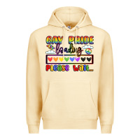 Pina Colada gay pride loading please wait Premium Hoodie - LillyAllenDesigns