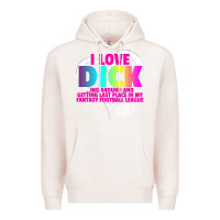 Pale Pink Fantasy Football Loser Trophy Punishment for Last Place Premium Hoodie - trangStudio