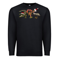 Christmas Alligator Pelican Crawfish Premium Sweatshirt | Teevron