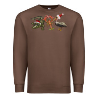 Chestnut Christmas alligator pelican crawfish Premium Sweatshirt - BarkalooDesign