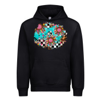Black race sunflower patches Urban Hoodie - AdoDesignShop