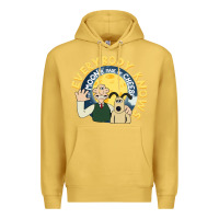 Antique Gold everybody knows the moons made of cheese! Premium Hoodie - trangStudio