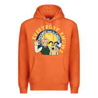 Carrot everybody knows the moons made of cheese! Premium Hoodie - trangStudio