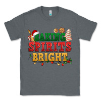 Charcoal Heather Baking spirits bright Classic Tee - NancyCooperArtShop