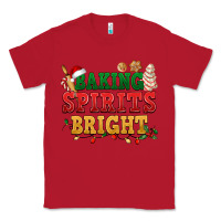 Red Baking spirits bright Classic Tee - NancyCooperArtShop