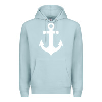 Blue Mist Boat Anchor for Women n Girls Summer Premium Hoodie - trangStudio