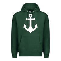 Sports Green Boat Anchor for Women n Girls Summer Premium Hoodie - trangStudio