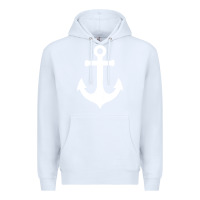 White Boat Anchor for Women n Girls Summer Premium Hoodie - trangStudio