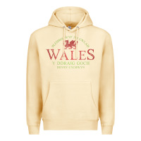 Pina Colada Rugby Welsh Gift Red Dragon Flag of Wales Premium Hoodie - trangStudio