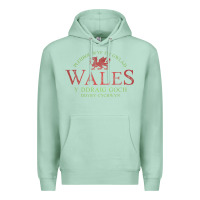 Seafoam Rugby Welsh Gift Red Dragon Flag of Wales Premium Hoodie - trangStudio