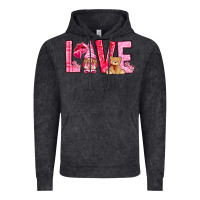 Vintage Black Love with gnome Valentine's Day Vintage Hoodie - HowdyJamesFarm
