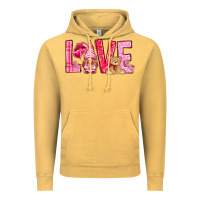Vintage Mustard Love with gnome Valentine's Day Vintage Hoodie - HowdyJamesFarm