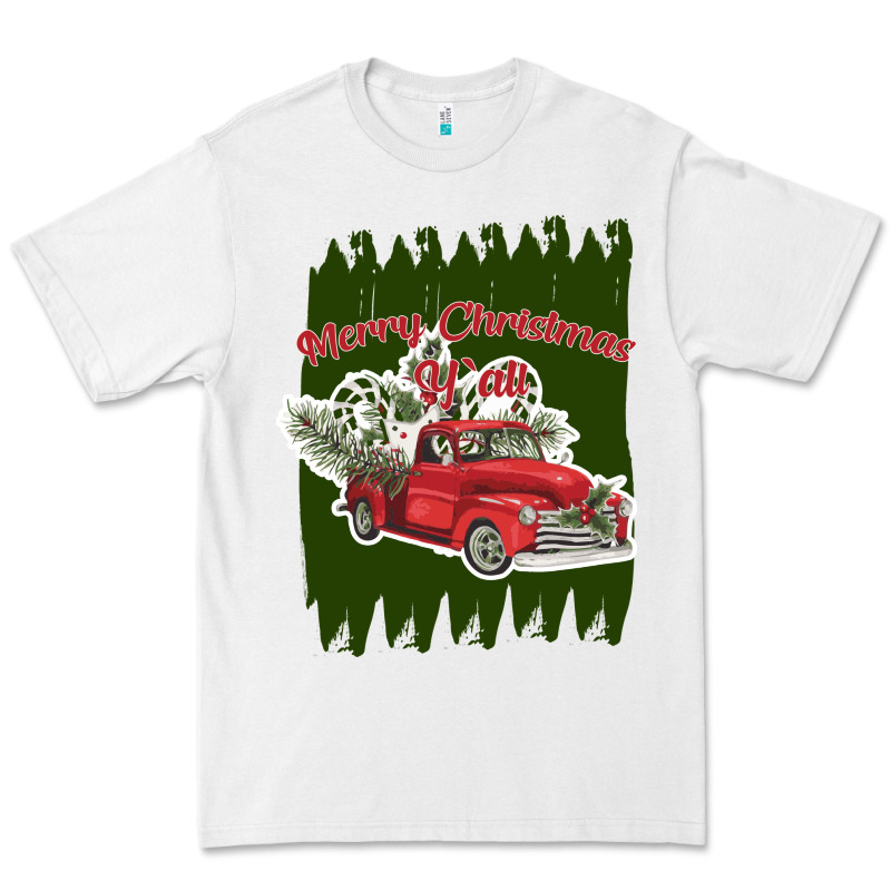 Merry Christmas Y'all Truck Premium Tee by Bettercallsaul | Teevron