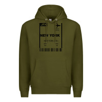 Army Green new york city city nyc america fly travel Premium Hoodie - trangStudio