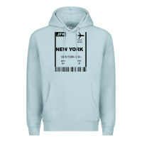 Blue Mist new york city city nyc america fly travel Premium Hoodie - trangStudio