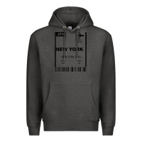 Charcoal Heather new york city city nyc america fly travel Premium Hoodie - trangStudio