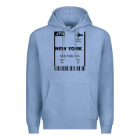 Colony Blue new york city city nyc america fly travel Premium Hoodie - trangStudio