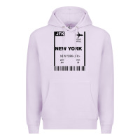 Lilac new york city city nyc america fly travel Premium Hoodie - trangStudio