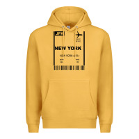Mustard new york city city nyc america fly travel Premium Hoodie - trangStudio